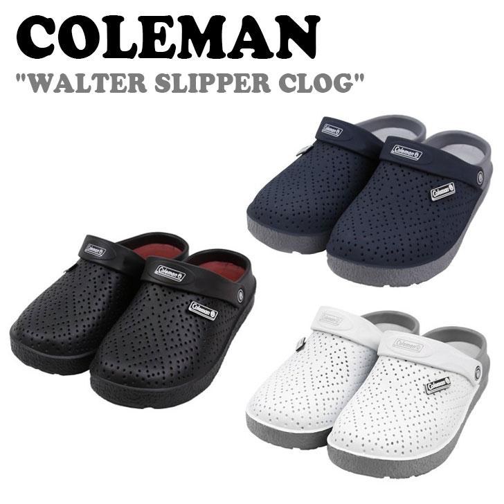 コールマン サンダル COLEMAN WALTER SLIPPER CLOG ウォルター スリッパ クロッグ BLACK ブラック NAVY ネイビー WHITE ホワイト 21-WALTER シューズ｜option