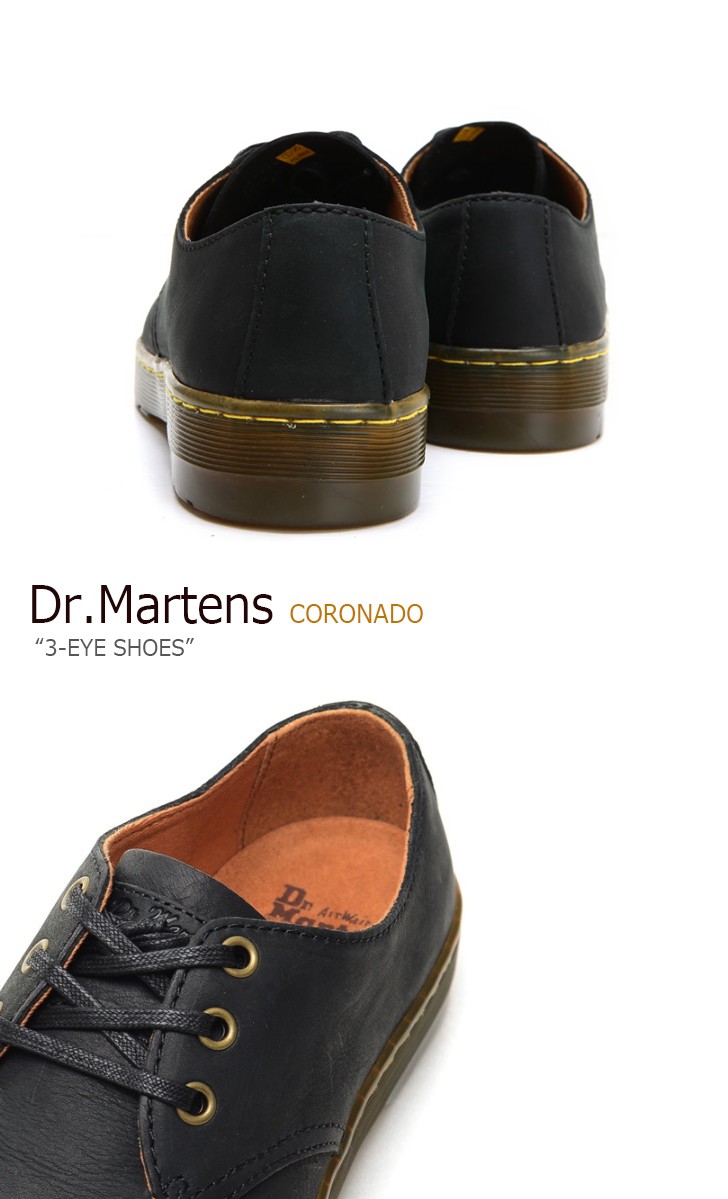 dr martens coronado black