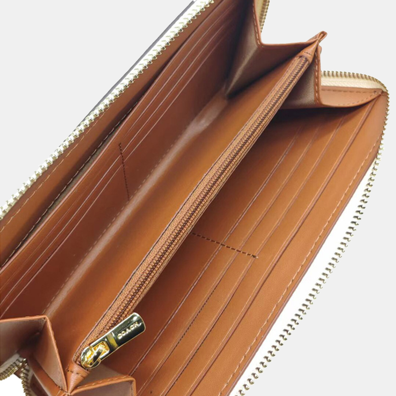 【期間限定セール+2999円でバッグ付き】コーチ COACH レディース 長財布 ラウンドファスナー ペインテッド チェリー さくらんぼ  C1813IMCAH アウトレット