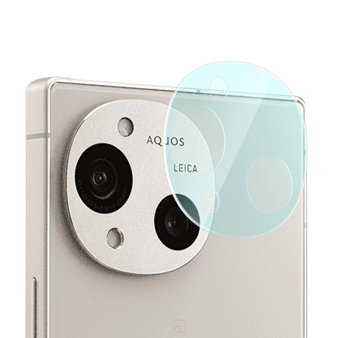  AQUOS R10 カメラレンズ保護フィルム