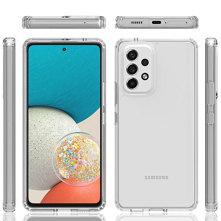Galaxy A53 5G 背面クリア耐衝撃ケース
