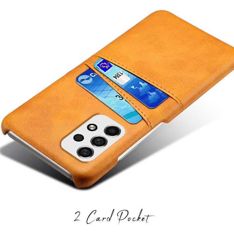 Galaxy A53 5G カードホルダー付きレザーケース