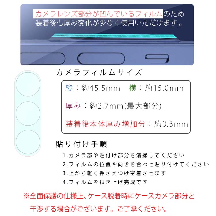 Galaxy A54 5G カメラレンズ保護フィルム