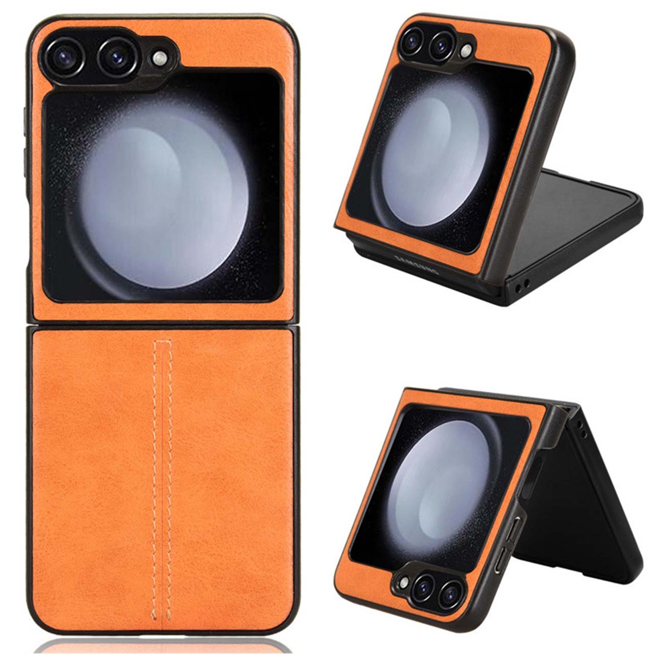 Galaxy Z Flip6 ケース galaxyz flip6 レザー 薄型 ソフト SC-54E