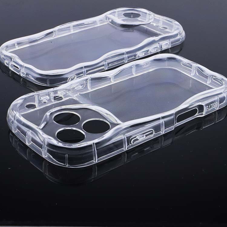  iPhone17 Air Pro Pro Max ウェーブ 耐衝撃 ケース