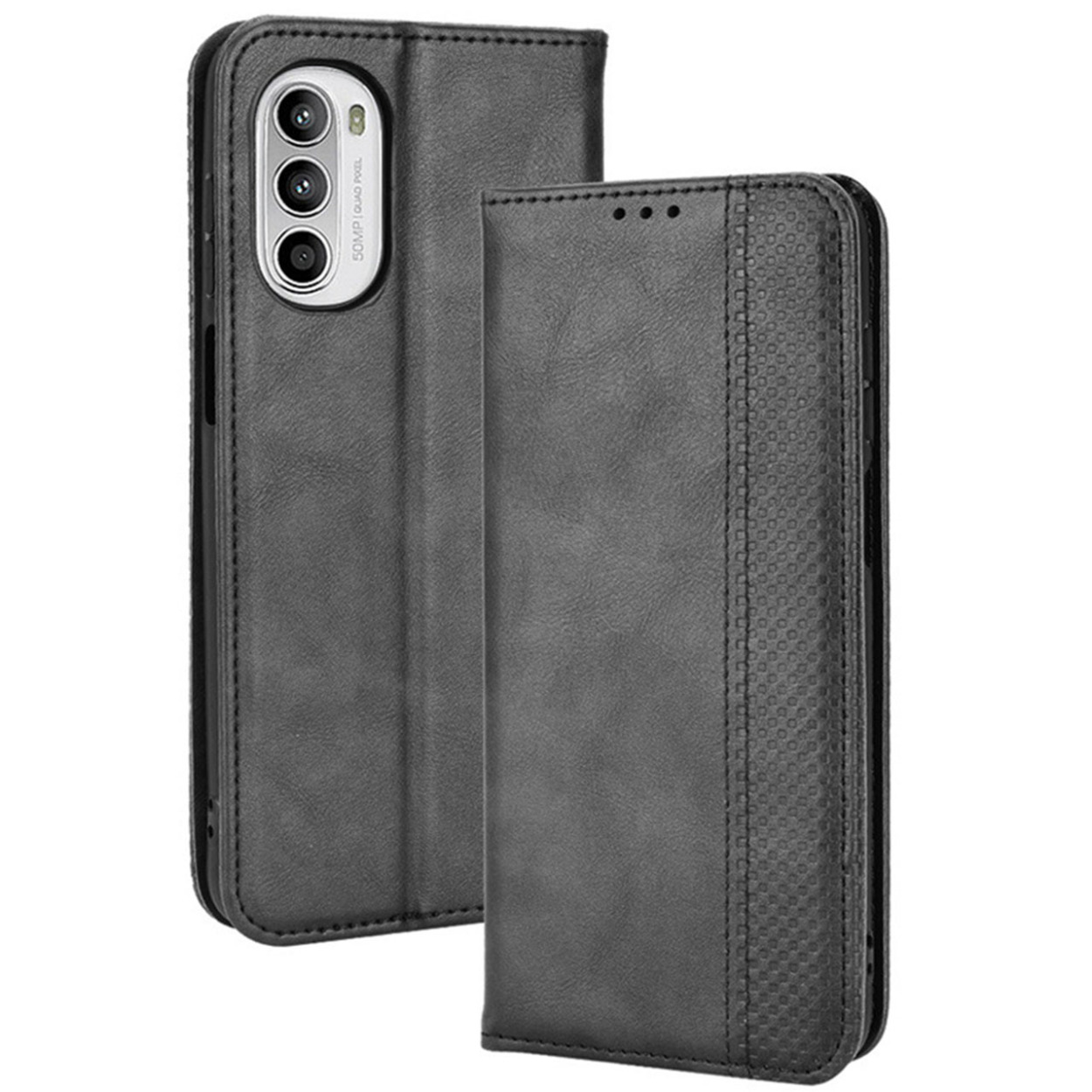 【美品】MOTO G52J 5G 手帳型ケース付 moto g52j 5G ケース 手帳 motog52j 手帳型 スマホケース モトg52