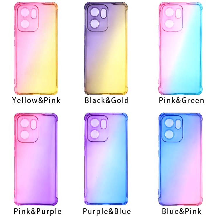 OPPO Reno13 A ケース opporeno13a グラデーション耐衝撃 ソフト リノ