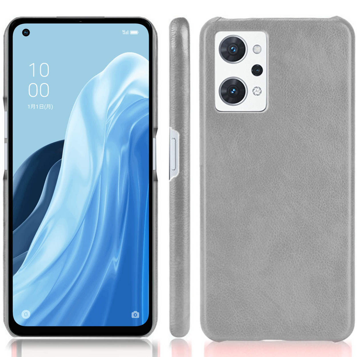 OPPO Reno9 A / Reno7 ケース レザー ハード OPG04 オッポ レノ 9A 7A