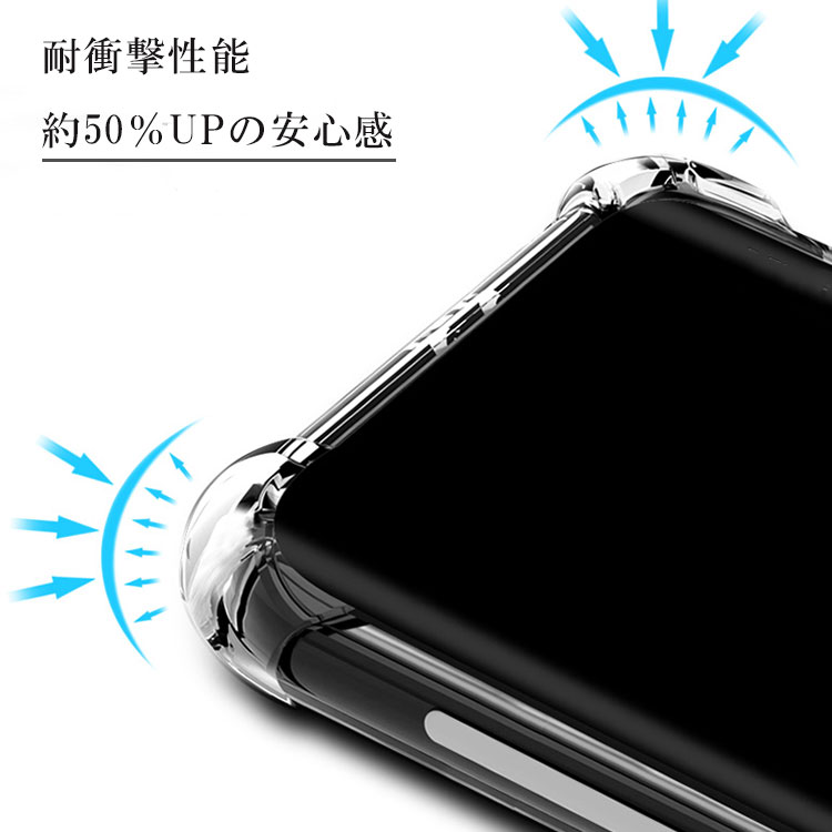 Pixel 4a 5G 耐衝撃クリアソフトケース