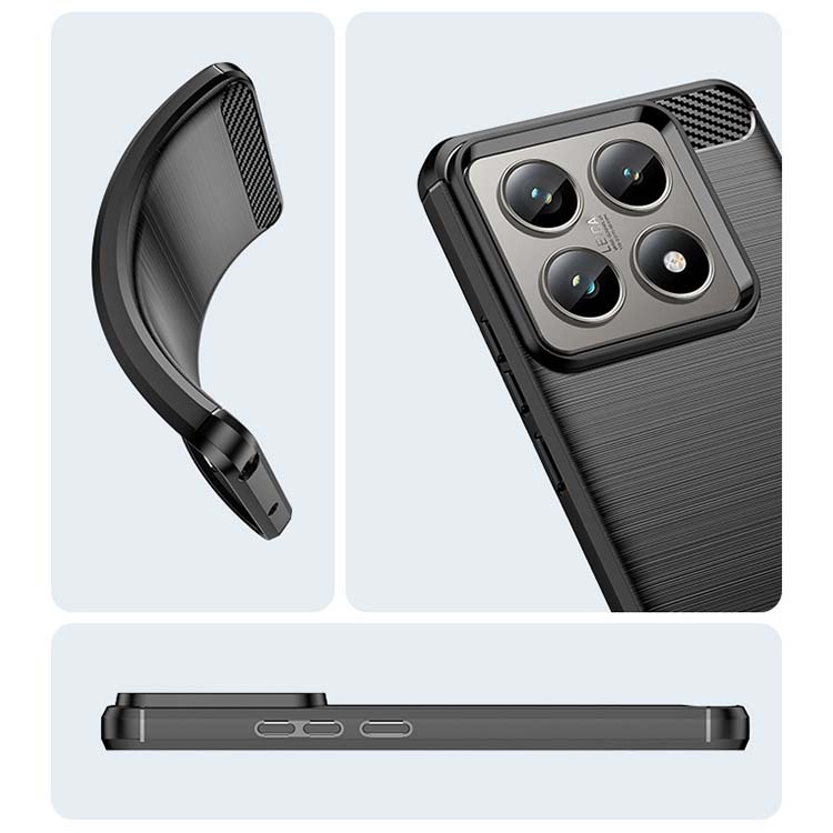 携帯アクセサリー Xiaomi14Tpro Xiaomi 14T Pro ケース xiaomi14tpro カーボン調 薄型 耐衝撃 ソフト