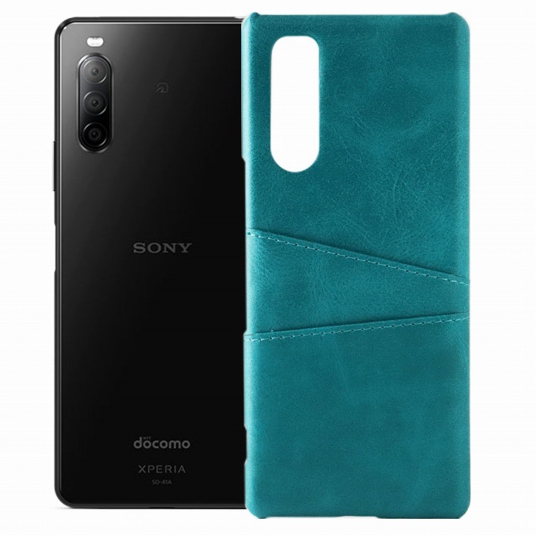 Xperia 10 II ケース xperia10 ii スマホケース 保護カバー エクスペリア10 マーク2 カード収納 レザー ケース ポケット ポイント消化 | ブランド登録なし | 01