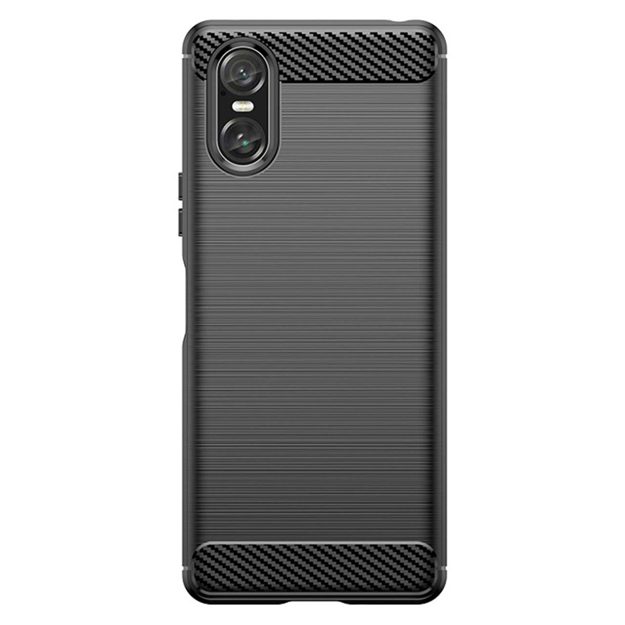 Xperia 10 VI ケース xperia10 vi カーボン調 薄型 耐衝撃 ソフト SO