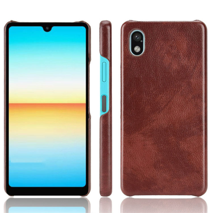 Xperia Ace III 背面レザー PCケース