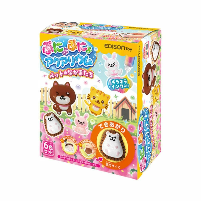 ぷにょぷにょアクアリウムmini カラーインク6色 【送料無料 沖縄・一部