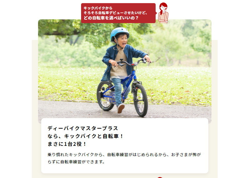 ディーバイクマスタープラス 16インチ アイデス D-Bike MASTER+ 自転車 バランスバイク ides【ラッピング不可商品】【送料無料 沖縄