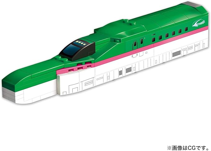 ビルドトレイン 新幹線 ブロックで組み立てるカッコイイ電車 : ORANGE