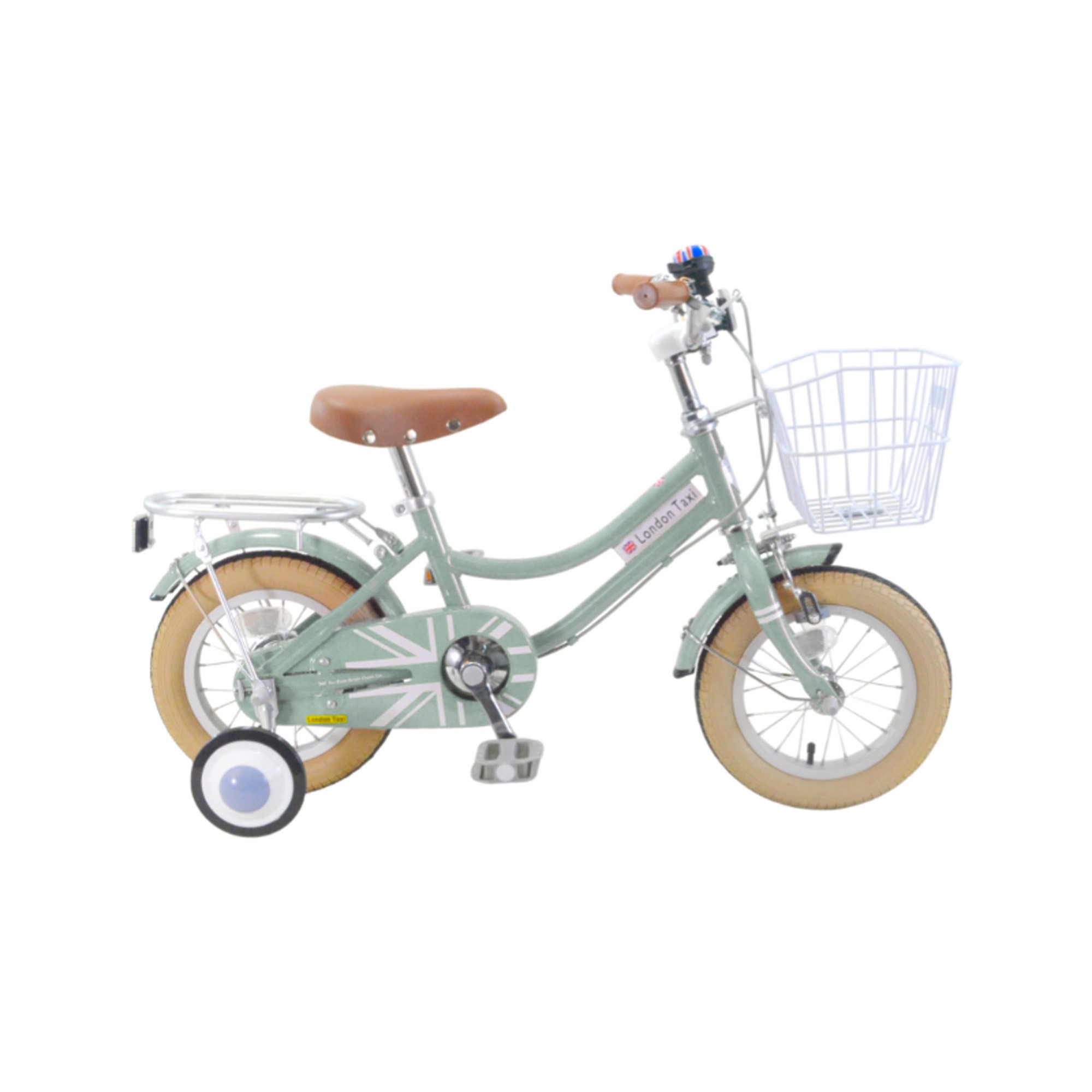 子供用自転車 補助輪つき London Taxi (ロンドンタクシー) 12インチ 前