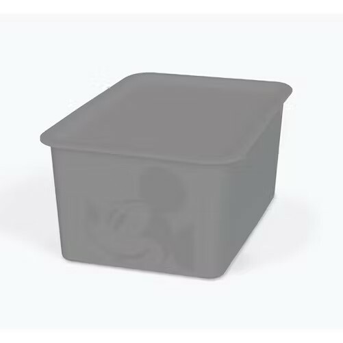 錦化成 ミッキーマウス スクエアBOX(ハーフ) 蓋付き 収納ボックス 19