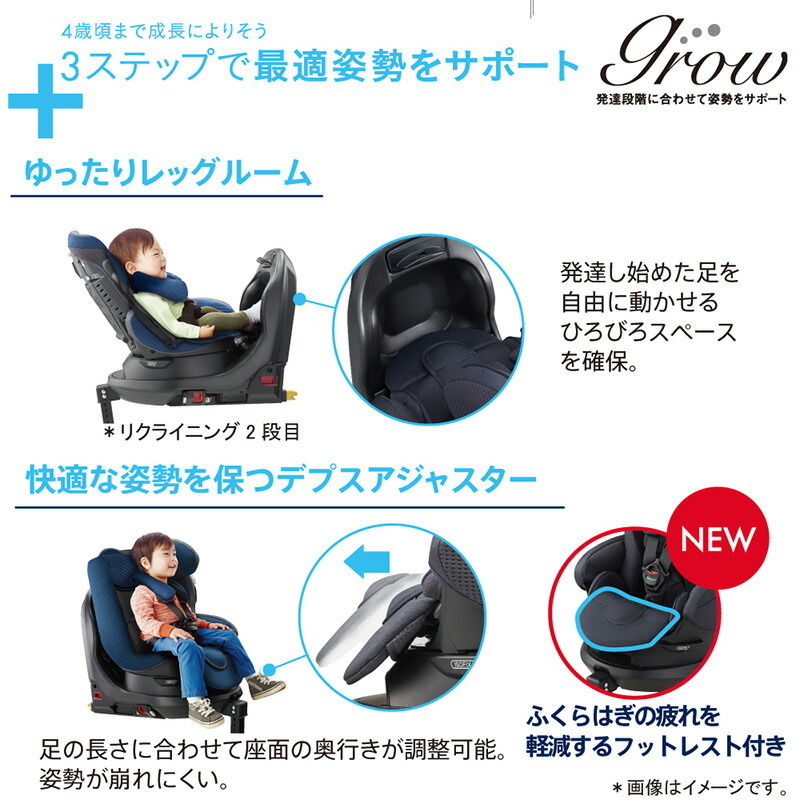 アップリカ フラディアグロウ ISOFIX セーフティープラス プレミアム