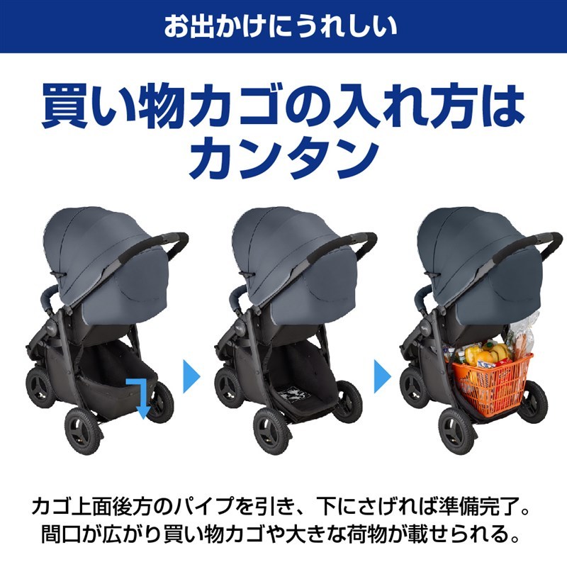 グレコ 3輪ベビーカー シティトレック GB ブルーリバー BL GRACO 専用