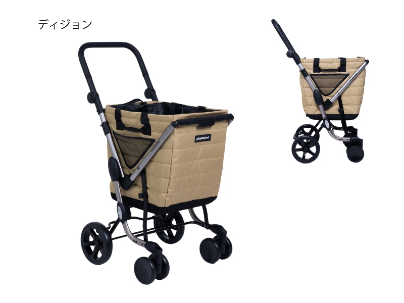 ショッピングカート プレイマーケット ウィゴープレミアム 大容量 55L