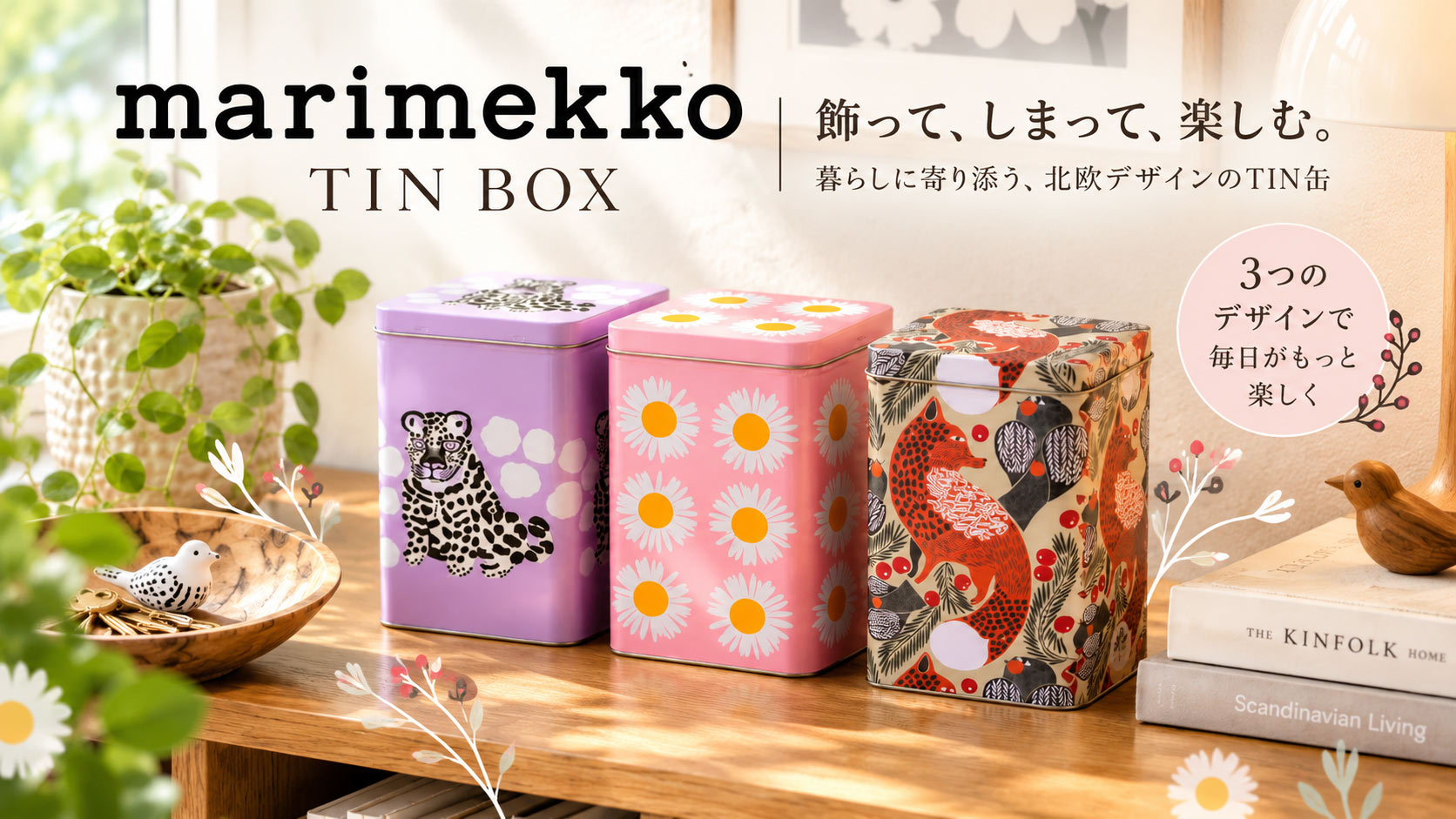 marimekko(�ޥ��å�)��TIN��3�����¤���̿�