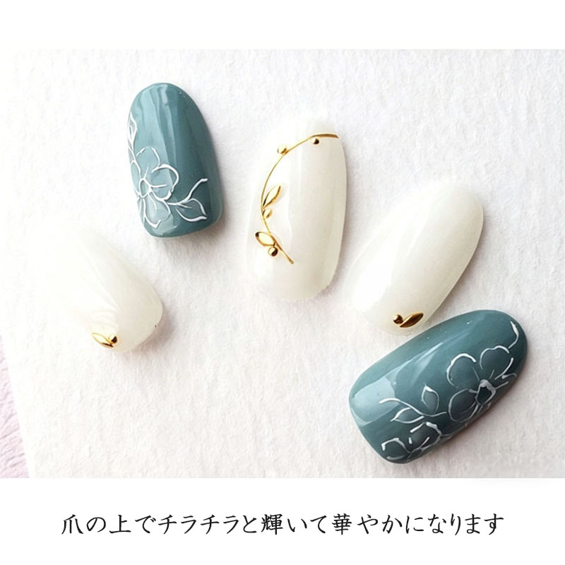 種類指定もOK！メタル パーツ ゴールド 各／100個♥セルフネイル デコパーツ 10個入りメタルパーツ スタッズ オーバル ゴールド シルバー ネイル