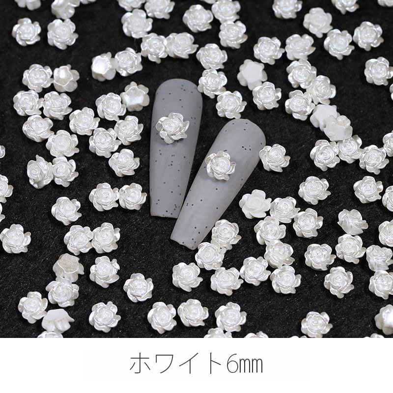 10個入り フラワー ネイルパーツ デコパーツ ジェルネイル ネイル