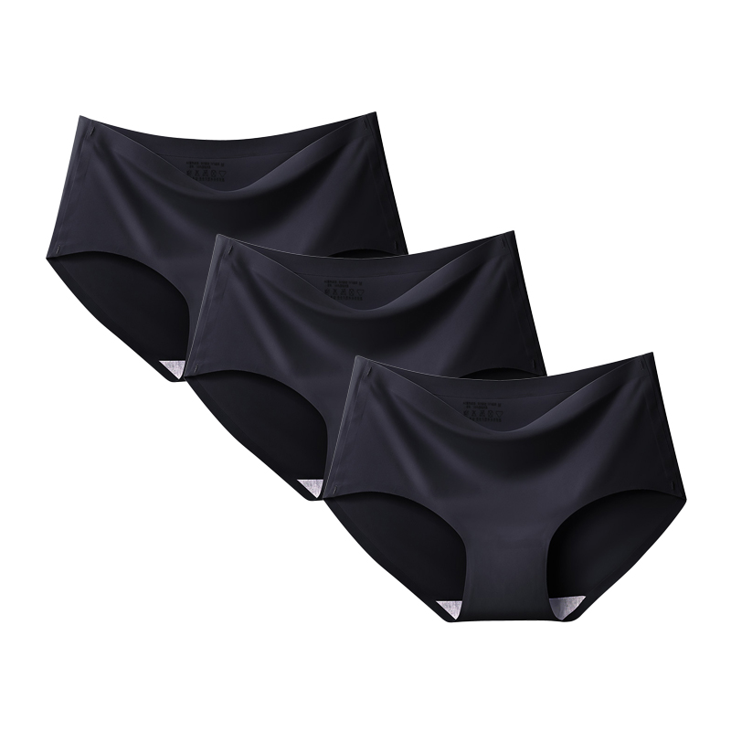 シームレスショーツ 3枚セット レディース ショーツ プレーンショーツ インナー パンツ  響きにくい 冷感 女性用 下着 夏 フィット感 |  | 02