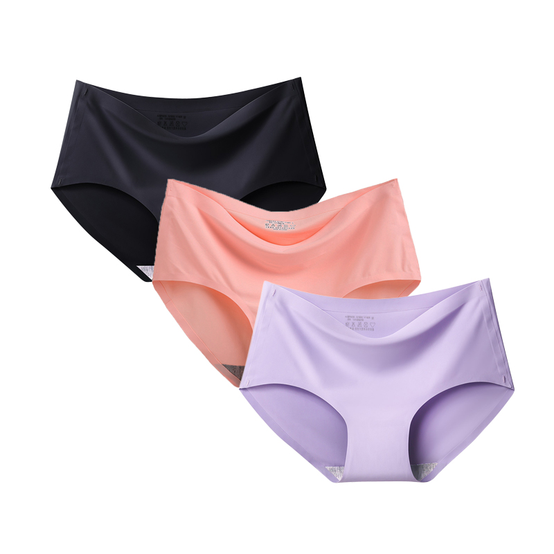 シームレスショーツ 3枚セット レディース ショーツ プレーンショーツ インナー パンツ  響きにくい 冷感 女性用 下着 夏 フィット感 |  | 07