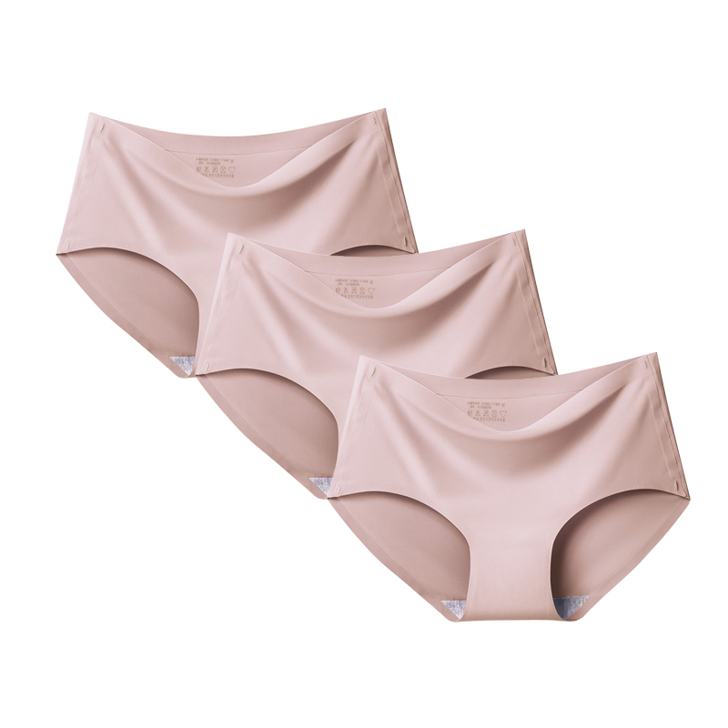 シームレスショーツ 3枚セット レディース ショーツ プレーンショーツ インナー パンツ  響きにくい 冷感 女性用 下着 夏 フィット感 |  | 09