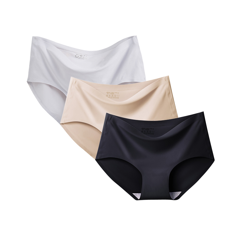 シームレスショーツ 3枚セット レディース ショーツ プレーンショーツ インナー パンツ  響きにくい 冷感 女性用 下着 夏 フィット感 |  | 12
