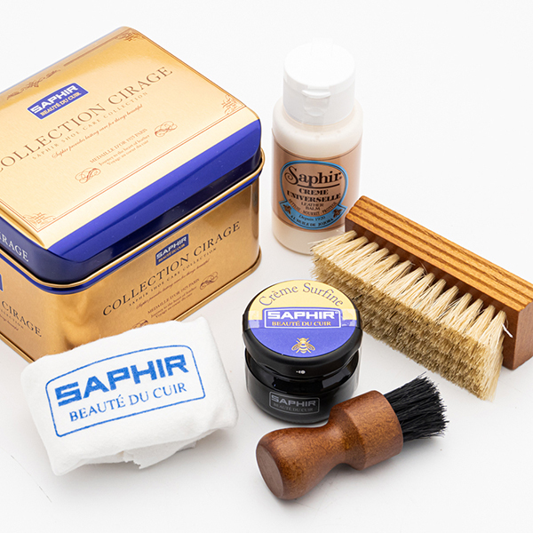 靴磨きセット シューケアセット サフィール SAPHIR ミニJARセット