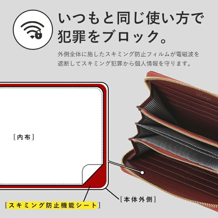 長財布 レディース 大容量 本革 ラウンドファスナー 財布 黒 スキミング防止 牛革 多収納 シンプル 小銭入れ ウォレット リズデイズ かわいい おしゃれ｜orangemush｜09