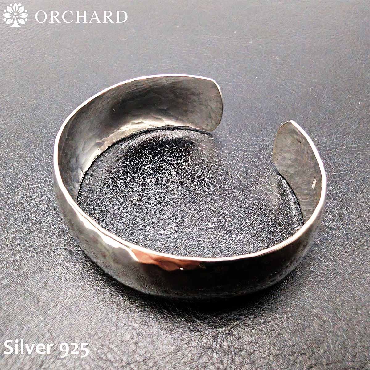 シルバー925 バングル Silver 925 メンズ レディース ハンマード 
