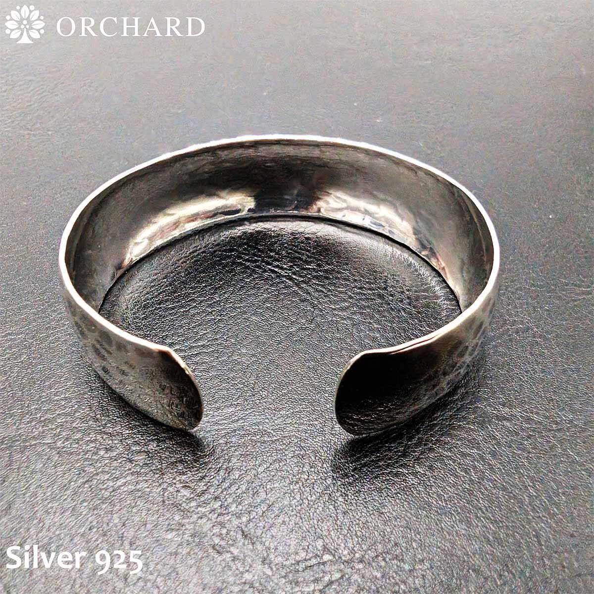 シルバー925 バングル Silver 925 メンズ レディース ハンマード 