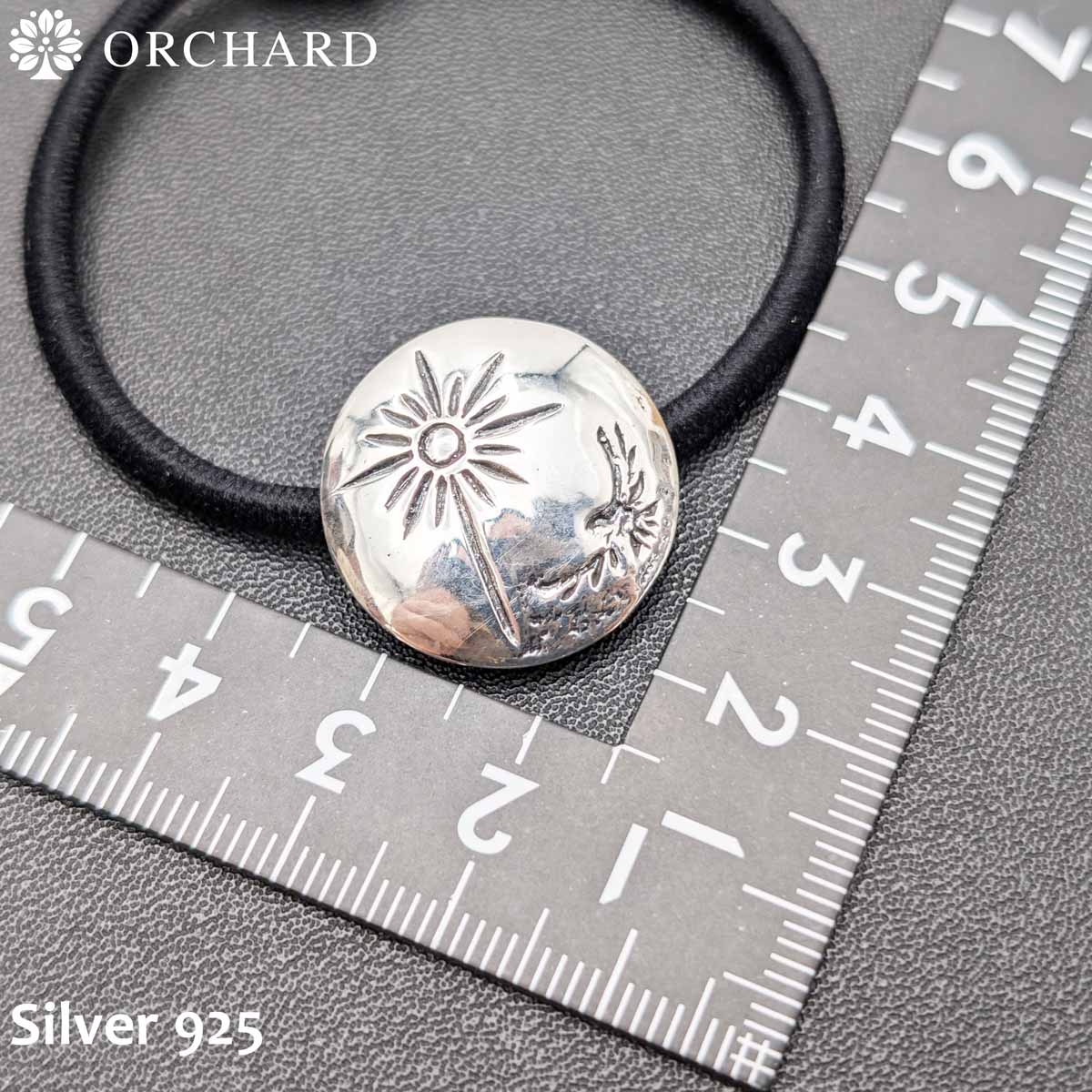 シルバー925 サンライトイーグル ヘアゴム コンチョブレスレット