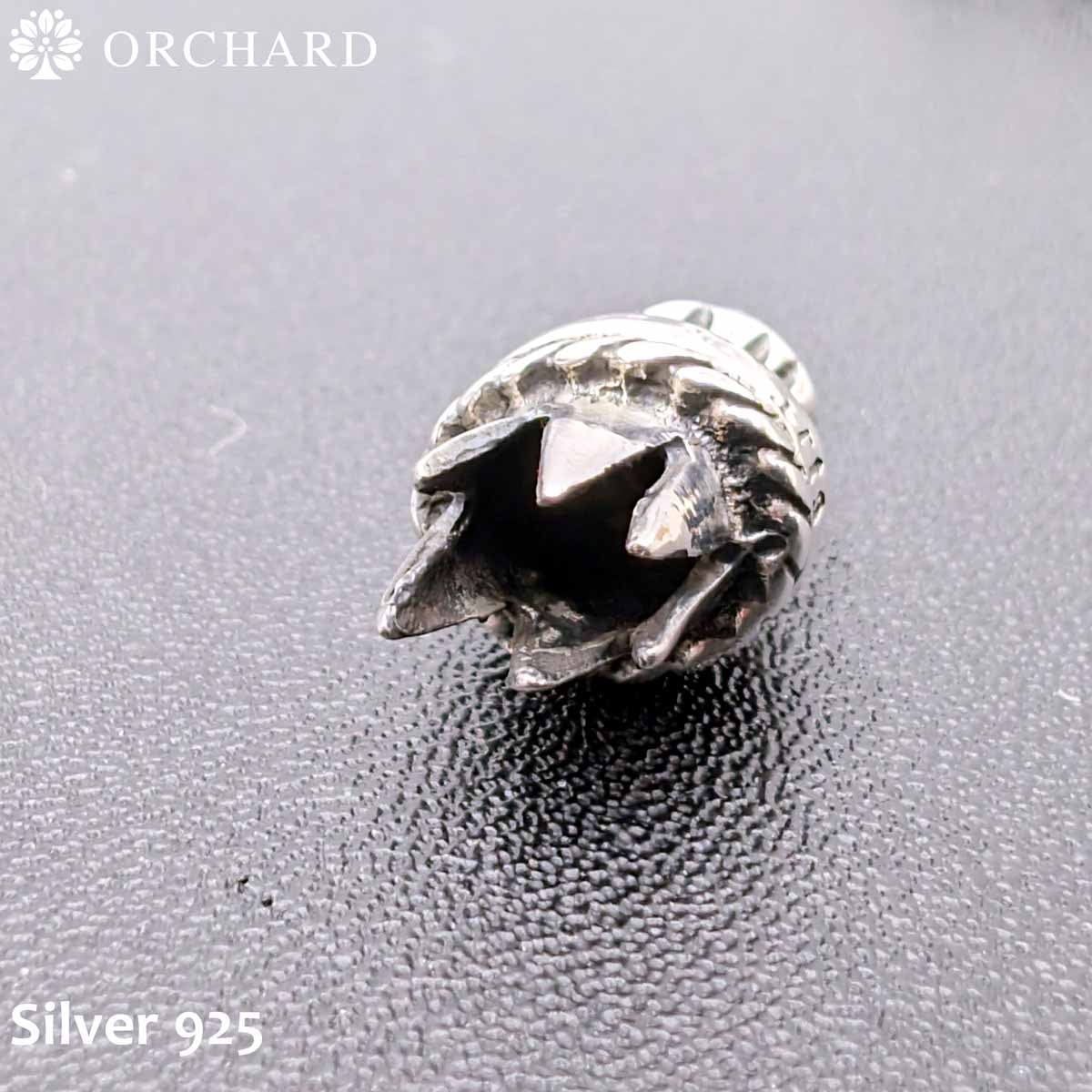 シルバー925 レザーストリング エンドキャップ 100cm革紐付き メンズ レディース ユニークデザイン 高級ジュエリー |  | 04