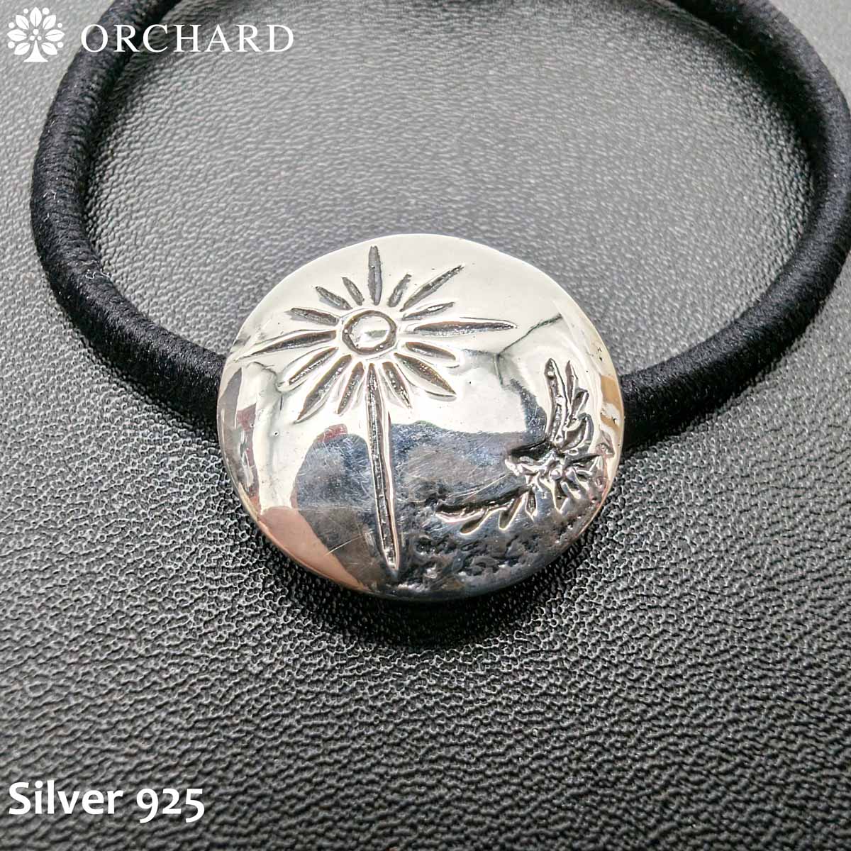 シルバー925 サンライトイーグル ヘアゴム コンチョブレスレット