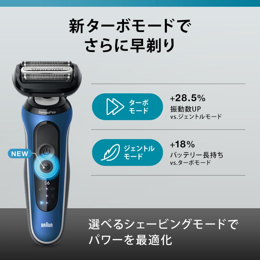 【新品未開封】BRAUN 密着シリーズ6 充電式シェーバー Amazon | ブラウン(Braun)密着シリーズ6充電式シェーバー61-B7200cc-V