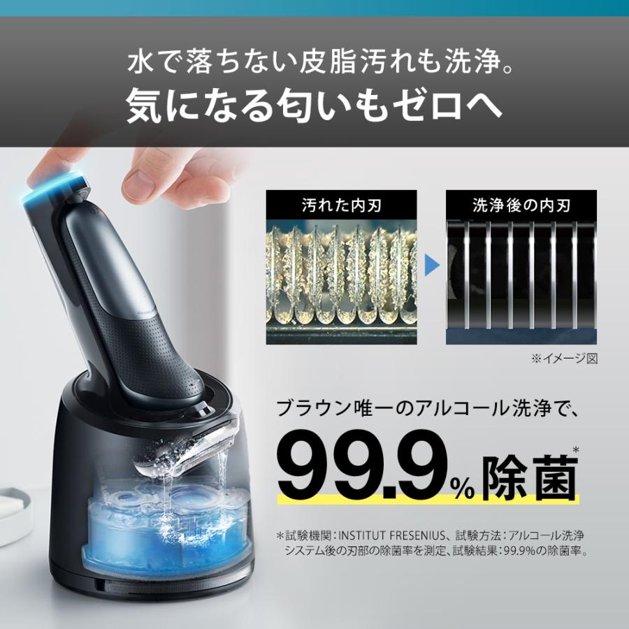 BRAUN（ブラウン） 密着シリーズ6 充電式シェーバー62-B7200cc ブルー