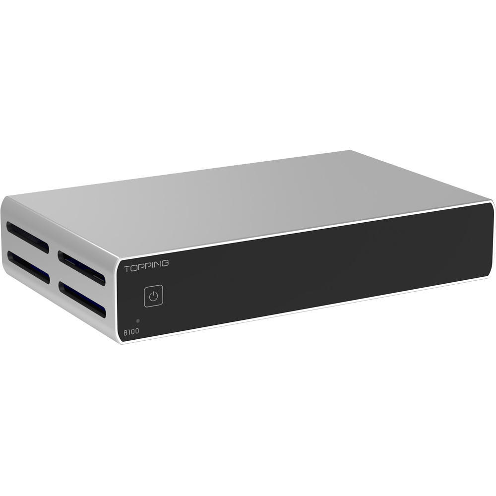 1年保証 TOPPING B100 モノラル ピュア パワーアンプ TRS XLR 入力 ハイレゾ オーディオ 高出力 低歪み 低ノイズ 高音質 モノラルアンプ モノ アンプ トッピング |  | 01