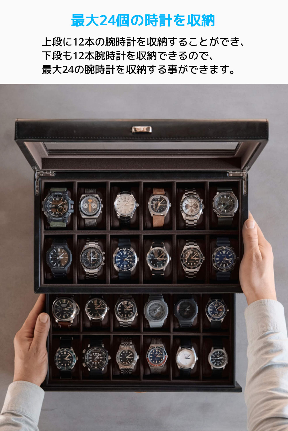 【John Batt 】【純銀継手】デザートセット 24本 木製ケース Amazon.com: Joseph Joseph EasyStore Stainless-Steel Toothbrush