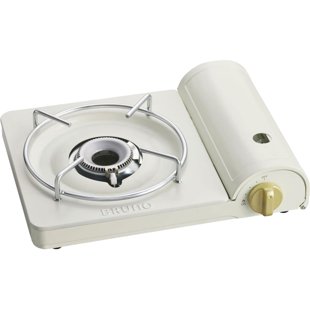 BRUNO カセットコンロ BOE095 ブルーノ 薄型 おしゃれ 小型 コンロ ガスコンロ 卓上コンロ 高火力 3.5kW アウトドア キャンプ 簡易コンロ マグネット式 | BRUNO | 01