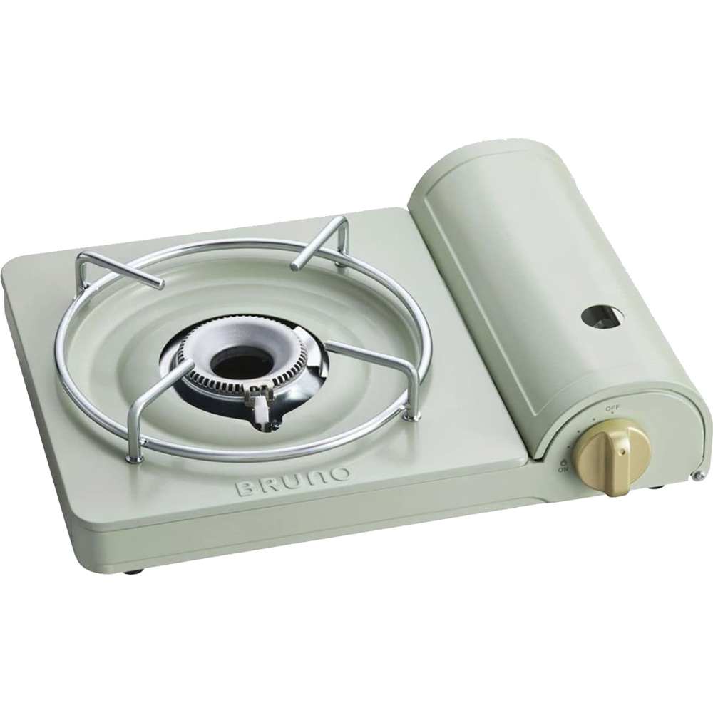 BRUNO カセットコンロ BOE095 ブルーノ 薄型 おしゃれ 小型 コンロ ガスコンロ 卓上コンロ 高火力 3.5kW アウトドア キャンプ 簡易コンロ マグネット式 | BRUNO | 02
