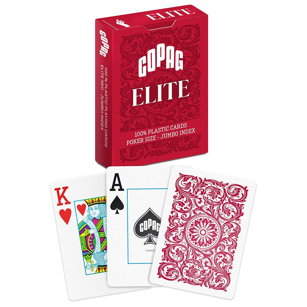COPAG プラスチック トランプ Elite ポーカーサイズ ジャンボ