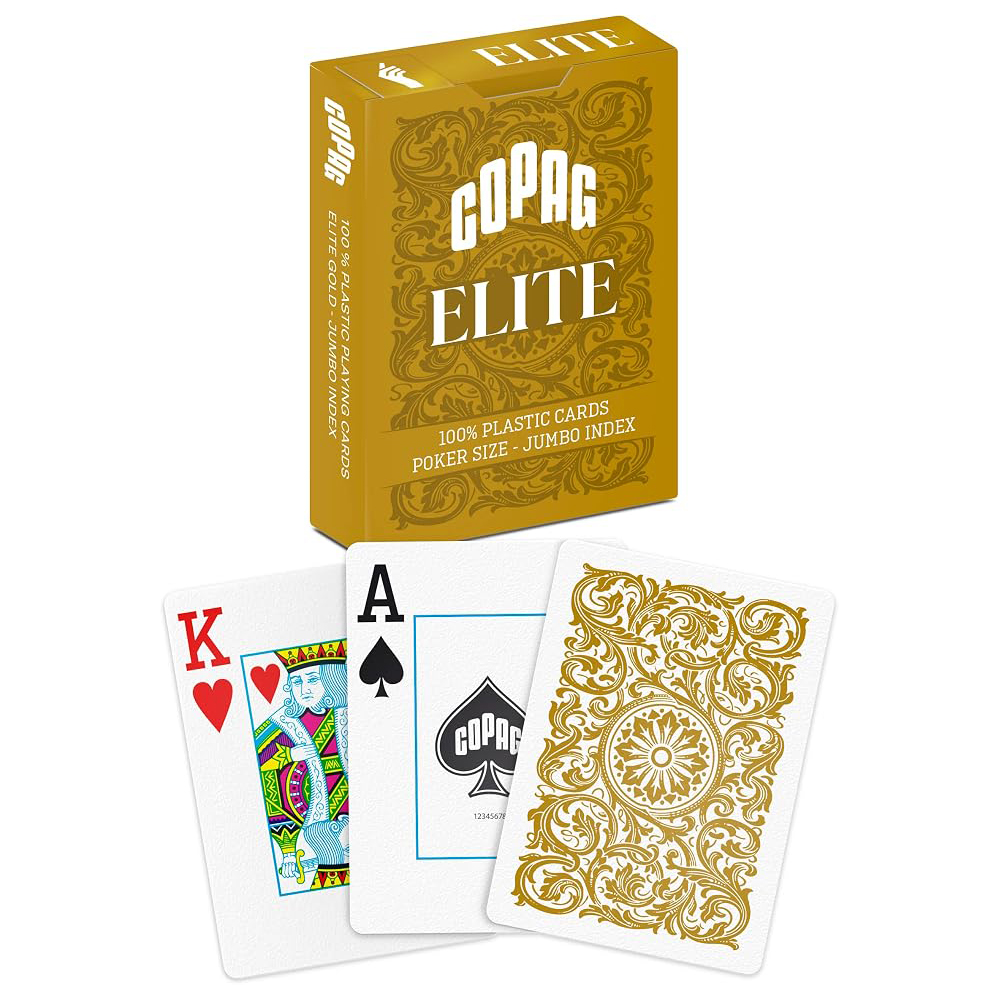 COPAG プラスチック トランプ Elite ポーカーサイズ ジャンボ
