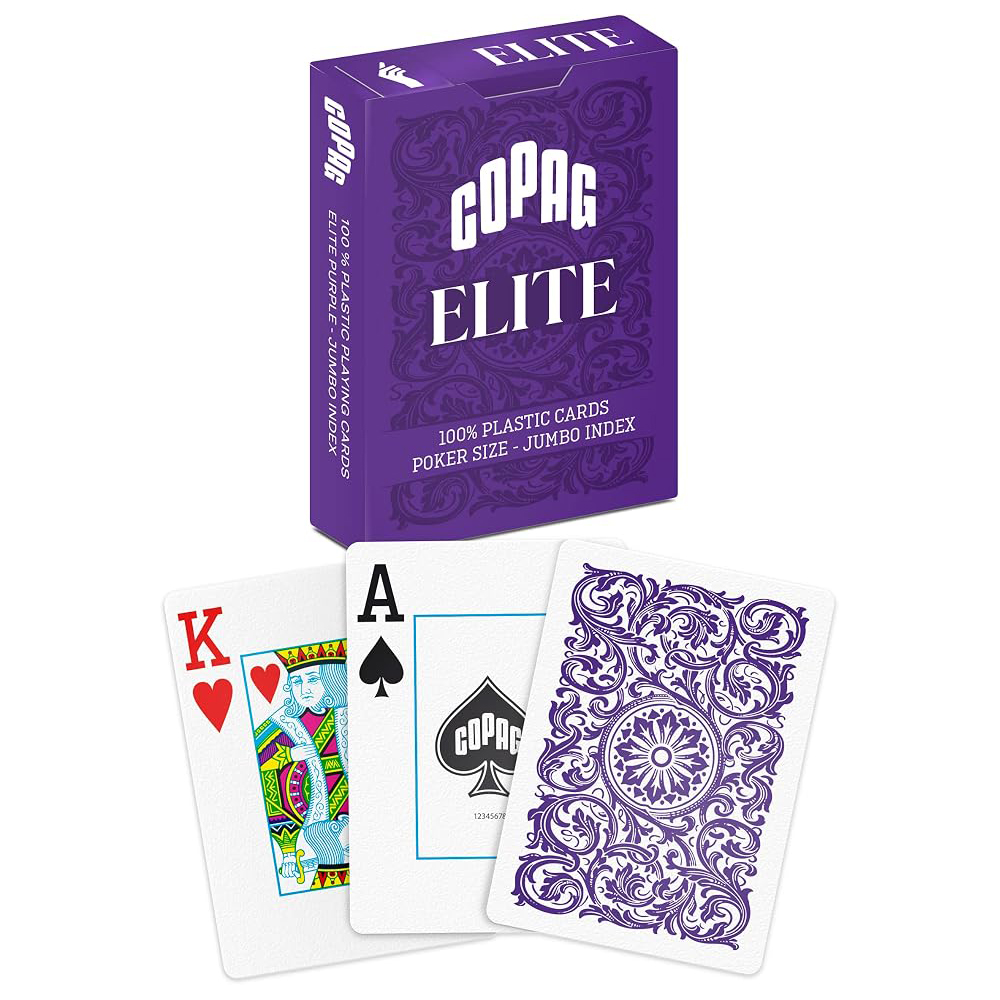 COPAG プラスチック トランプ Elite ポーカーサイズ ジャンボ