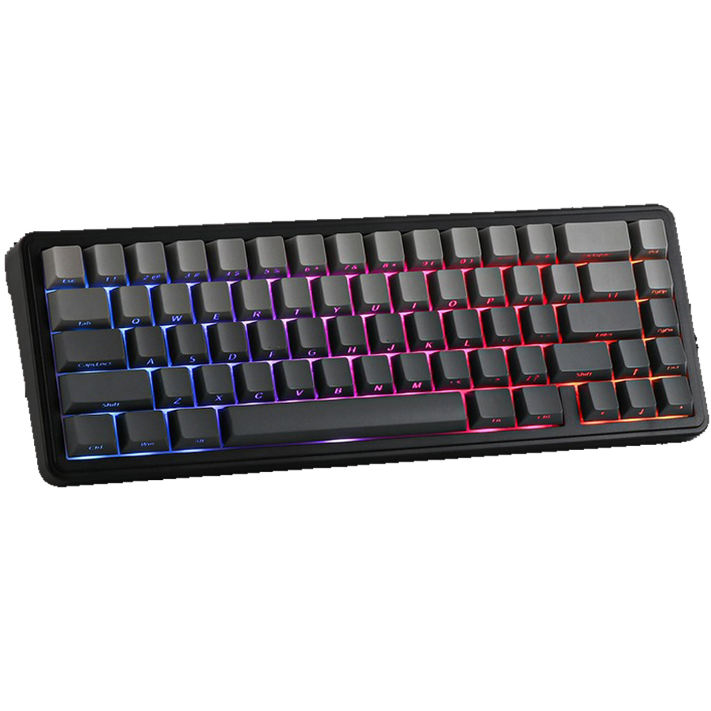 【正規品】EPOMAKER エポメーカー AULA F65 ワイヤレス ゲーミングキーボード メカニカル テンキーレス 65% ガスケット RGB ホットスワップ 黒 青 |  | 01