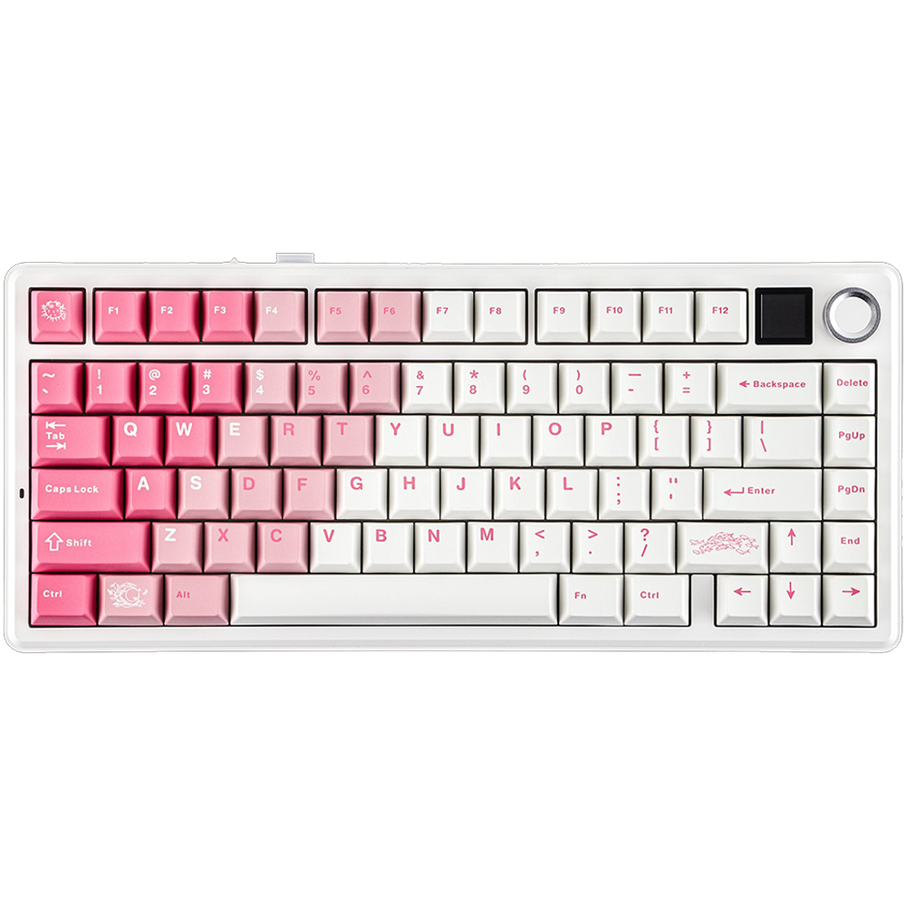 【新品/即納】EPOMAKER x AULA F75 MAX ゲーミングキーボード 液晶搭載 クリーミーな打鍵音 75% 英語配列 ガスケット ホットスワップ 無線 Bluetooth 有線 静音 |  | 03